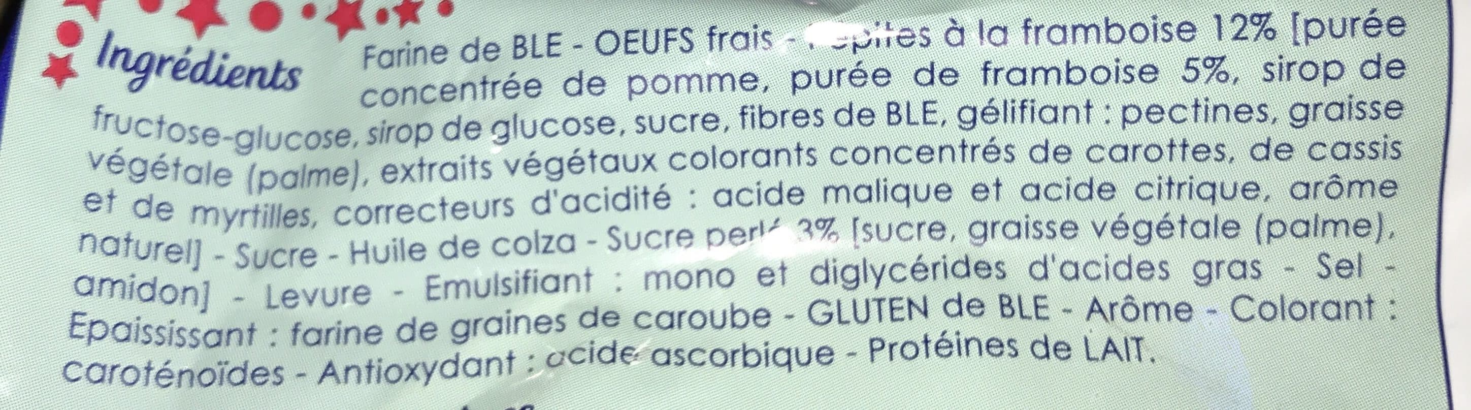 Brioche Pasquier Couronne des rois framboises packshot