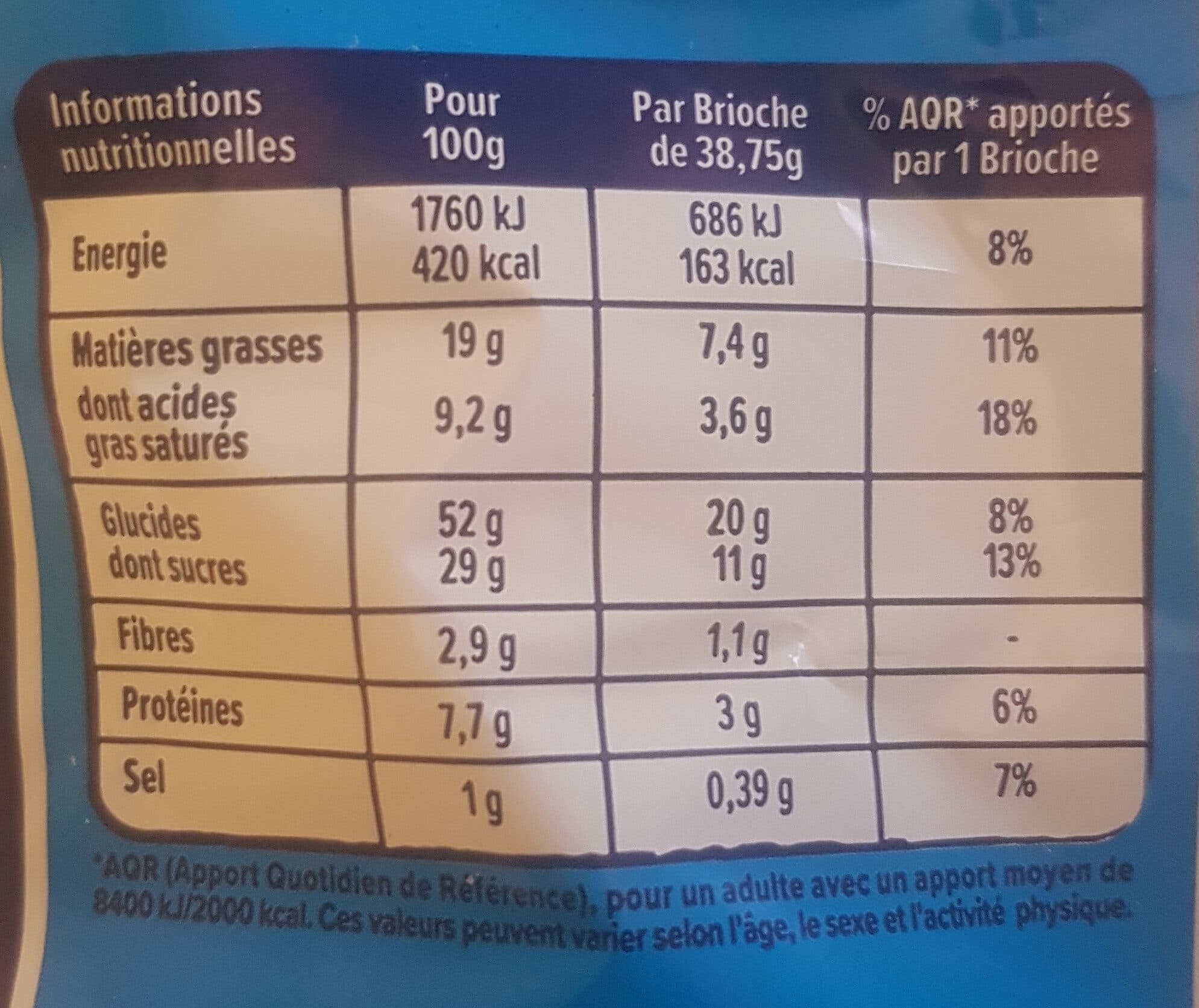 Brioche pasquier Pitch Choco Barre noir x 8 packshot