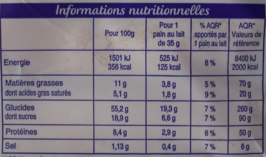 Pasquier 10 Pains au lait au levain packshot