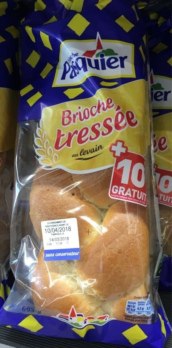 Brioche Pasquier Brioche tressée du levain packshot