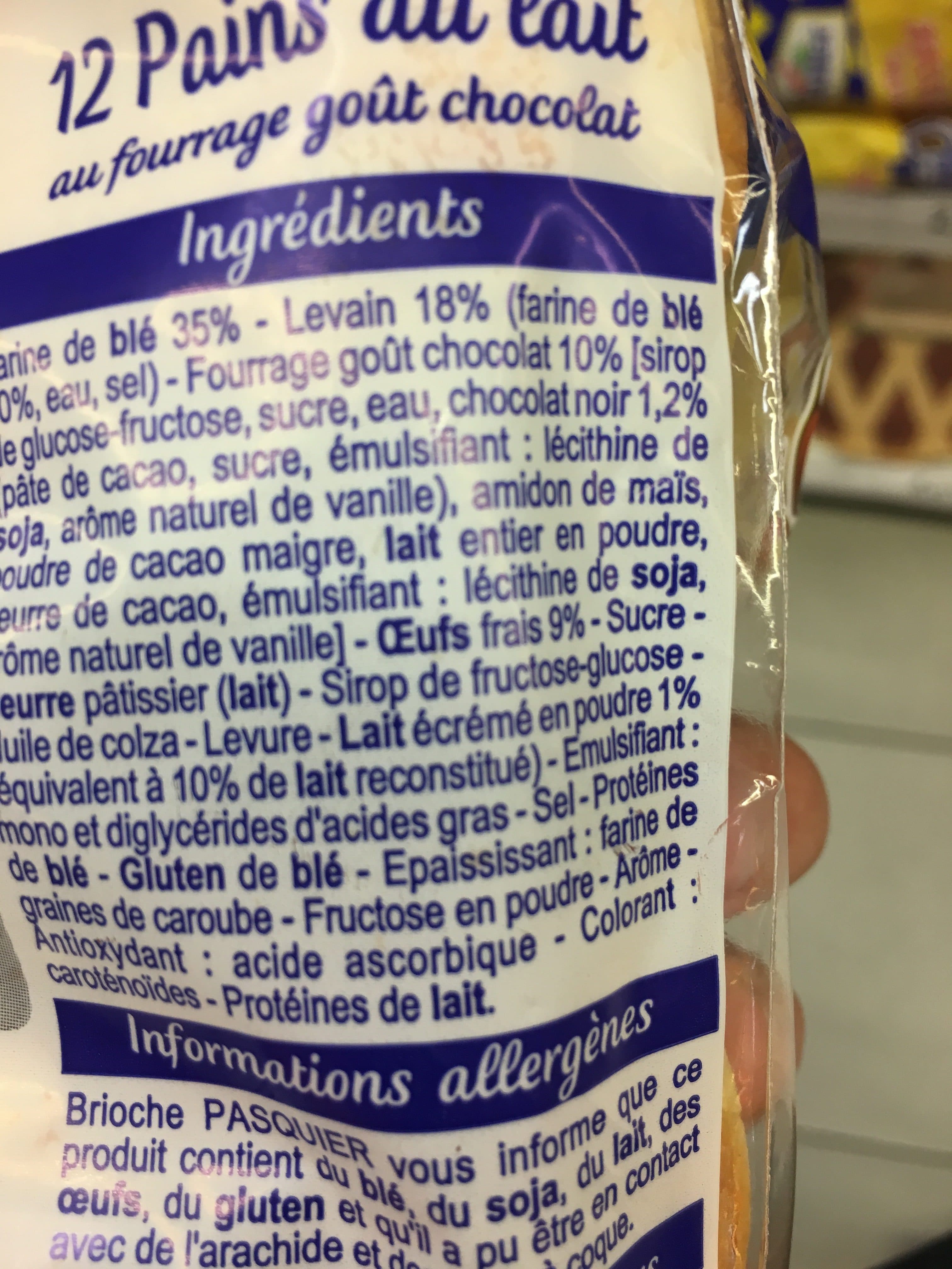 Pasquier Pain au lait packshot