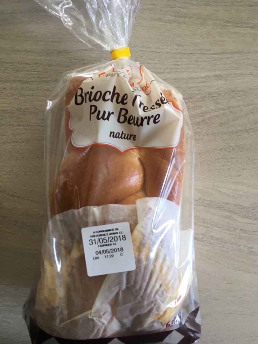 Open Food Facts Brioche Tressée packshot