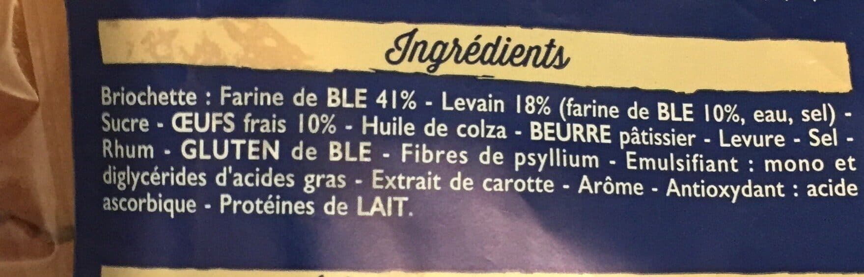 Brioche Pasquier 12 Briochettes au Levain packshot