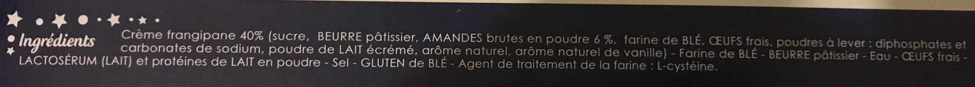 Pasquier Galette des rois frangipane gourmande à l'amande grise packshot