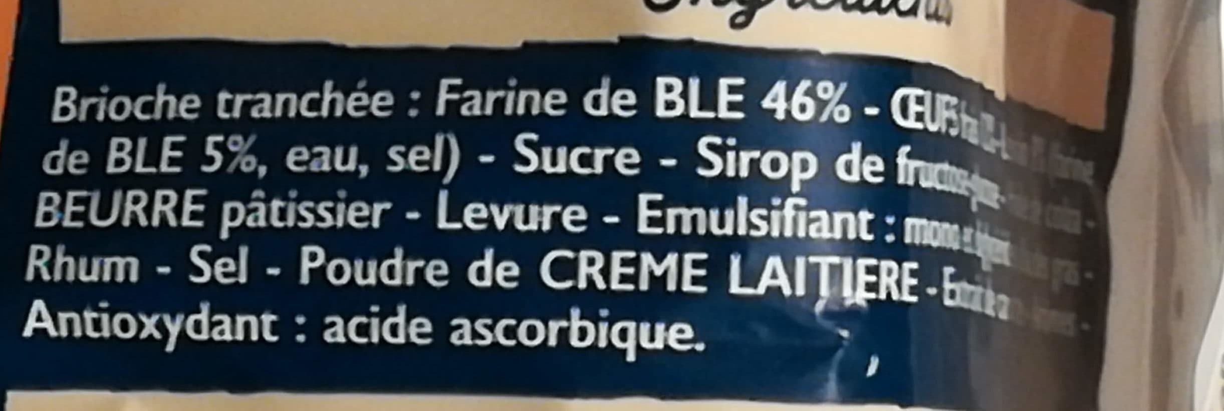 Brioche Pasquier Brioche Tranchée au Levain packshot