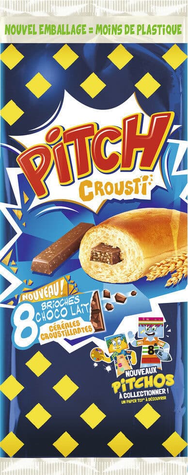 Brioche Pasquier Pitch Crousti x 8 packshot