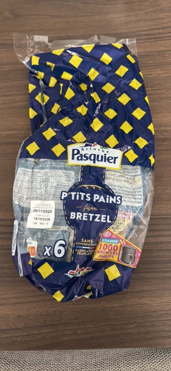 Pasquier P'tits pains façon bretzel packshot