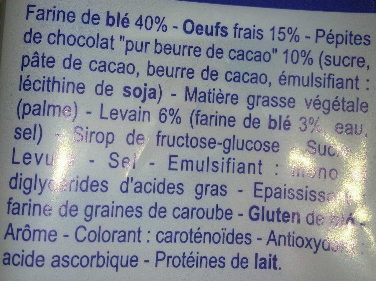 Brioche Pasquier Brioche tressée au levain (Pépites de Chocolat) packshot