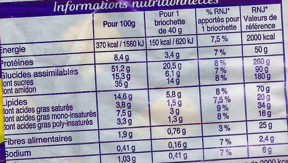 Pasquier Briochettes Rondes packshot