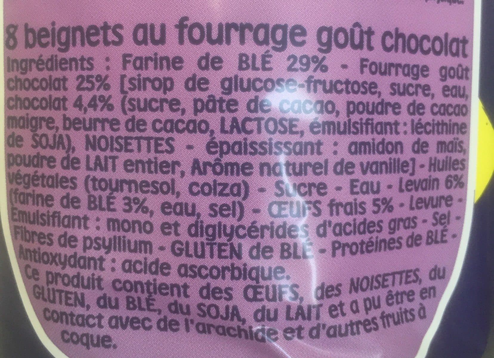 BRIOCHE PASQUIER 8 pitch beignets goût chocolat packshot