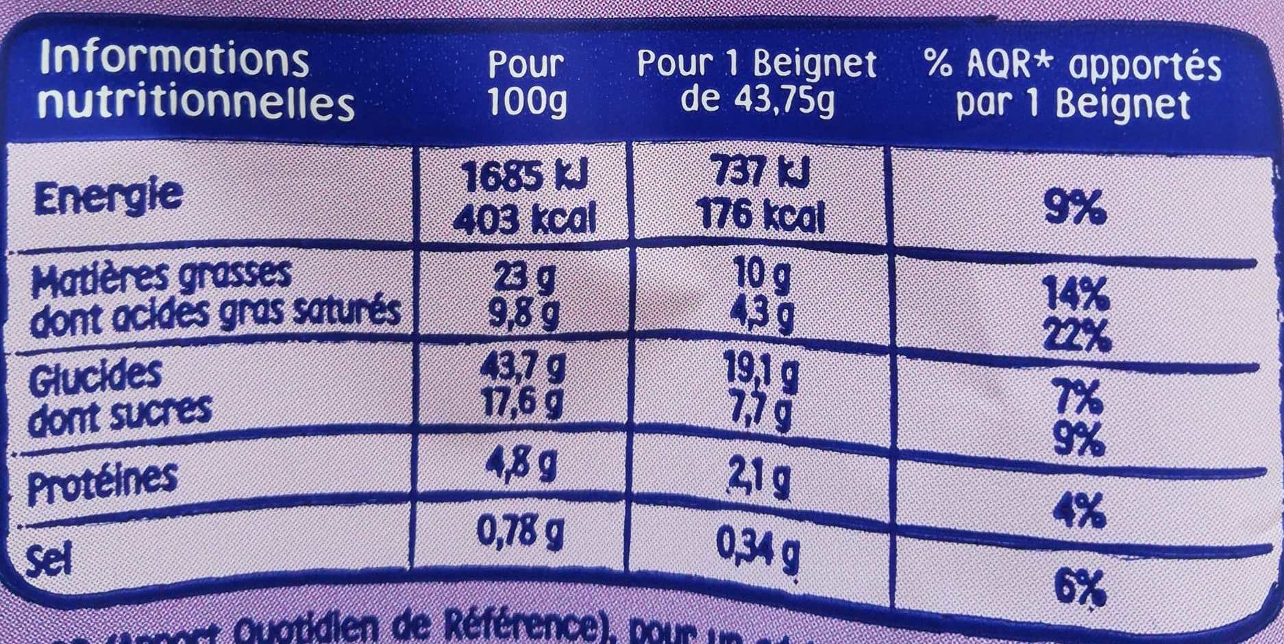 Pasquier Beignet pomme packshot