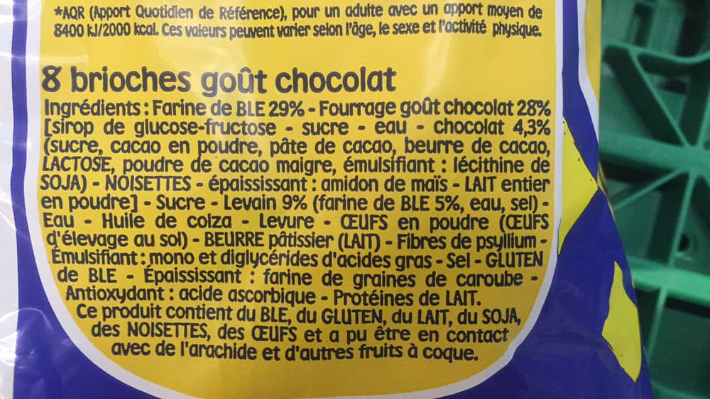 Brioche Pasquier Pitch - Brioche goût chocolat packshot