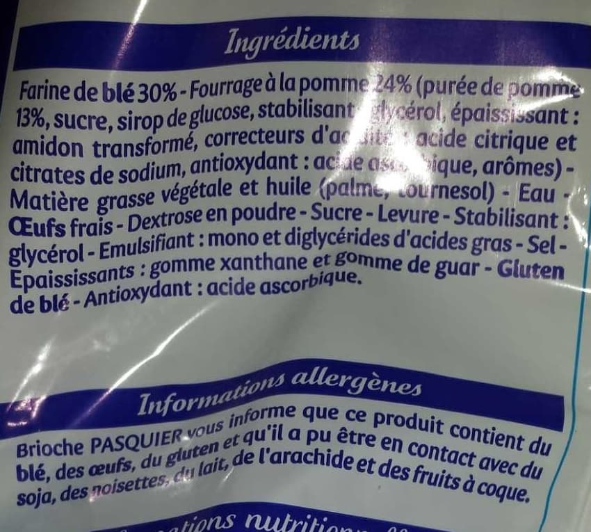 Brioche Pasquier Beignet aux pommes packshot