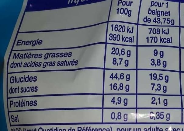 Brioche Pasquier Beignet aux pommes packshot