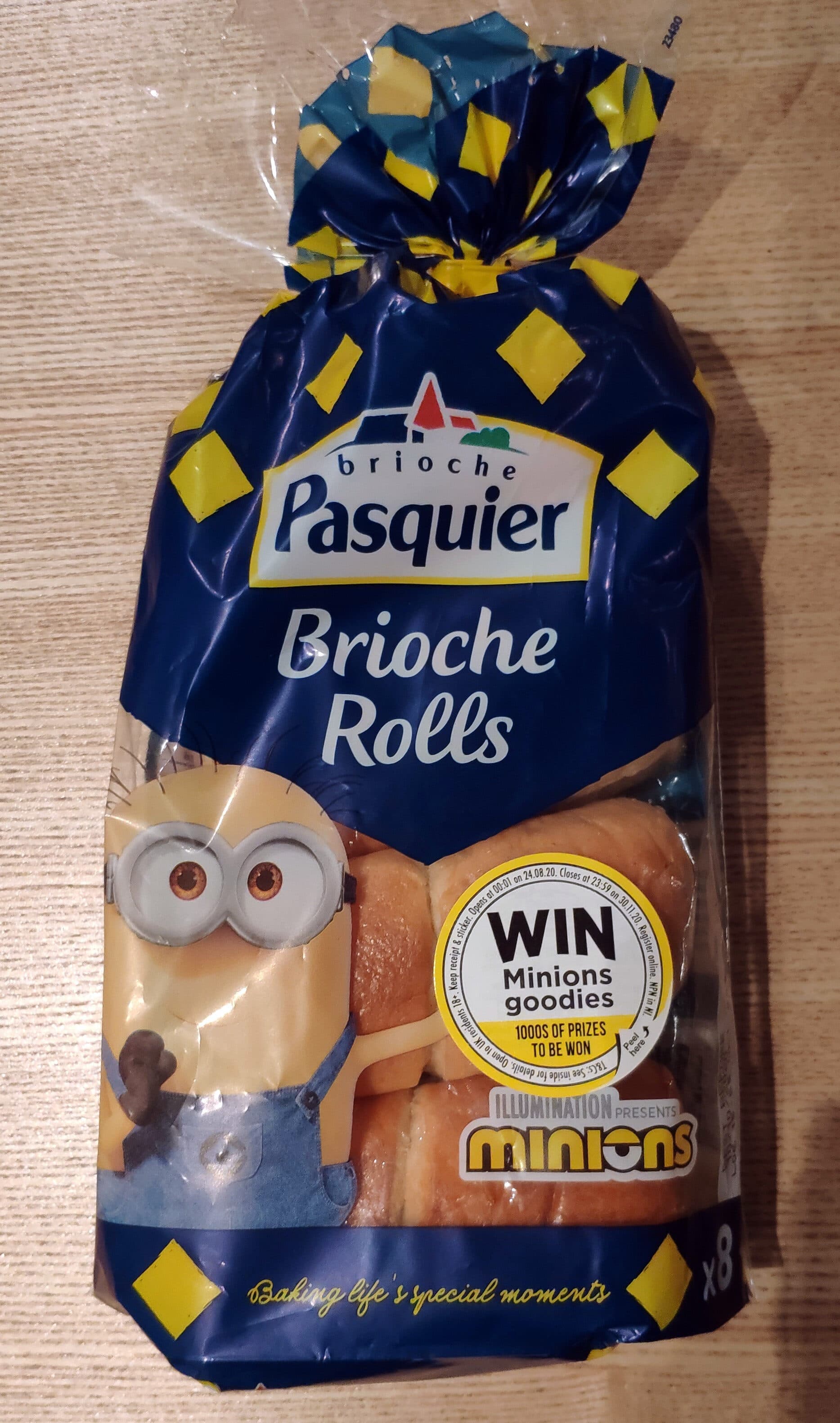 Brioche Pasquier Pasquier 8x Brioche Rolls packshot