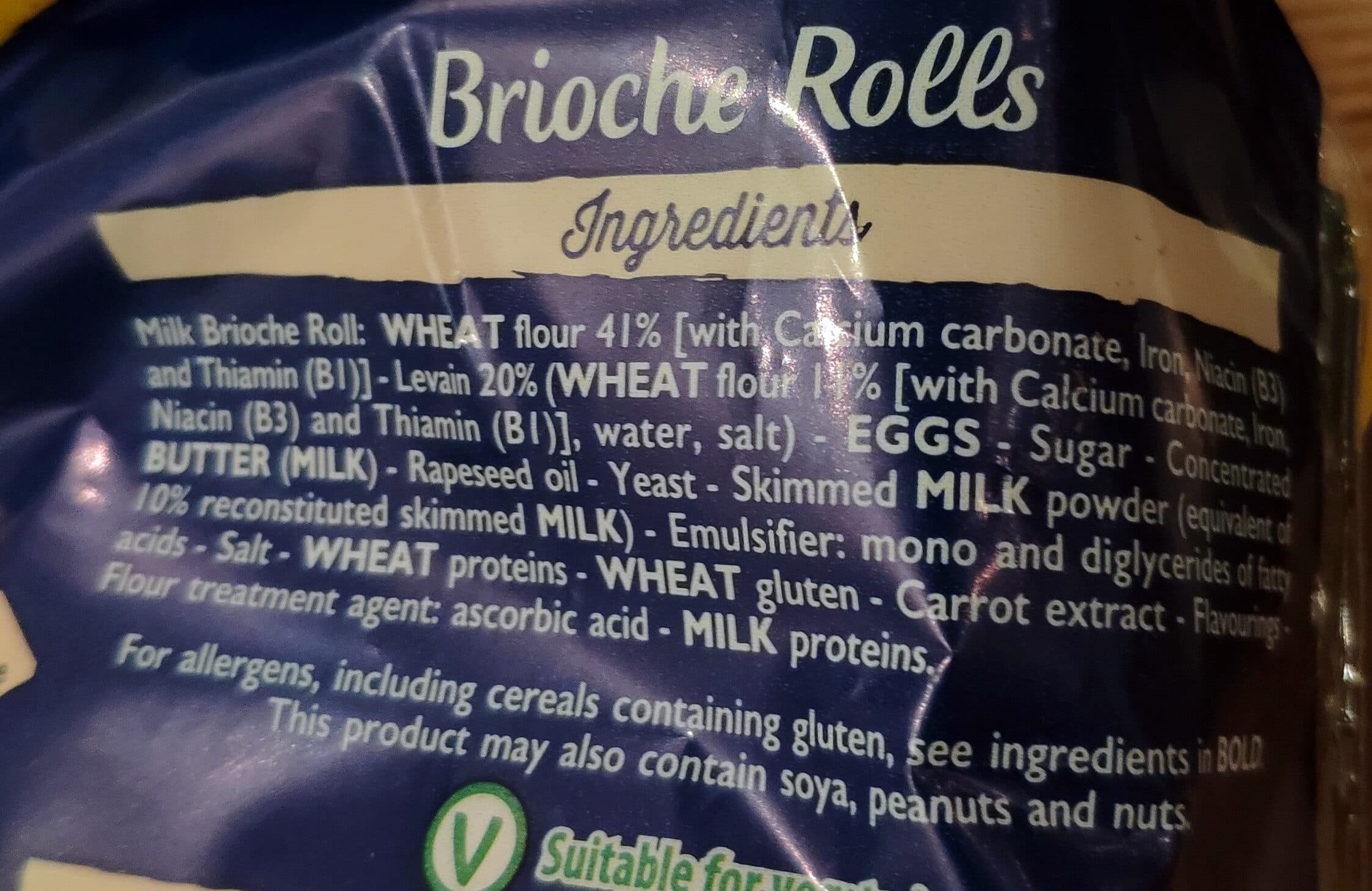 Brioche Pasquier Pasquier 8x Brioche Rolls packshot
