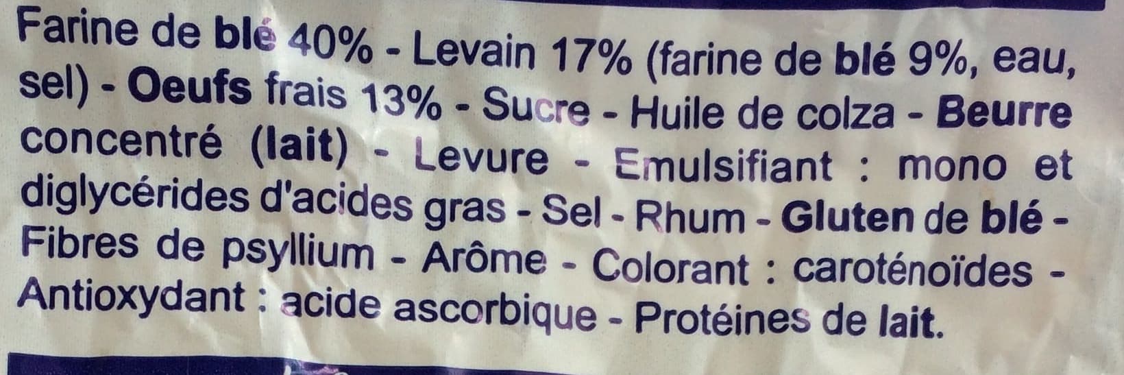 Brioche Pasquier briochettes au levain pasquier packshot