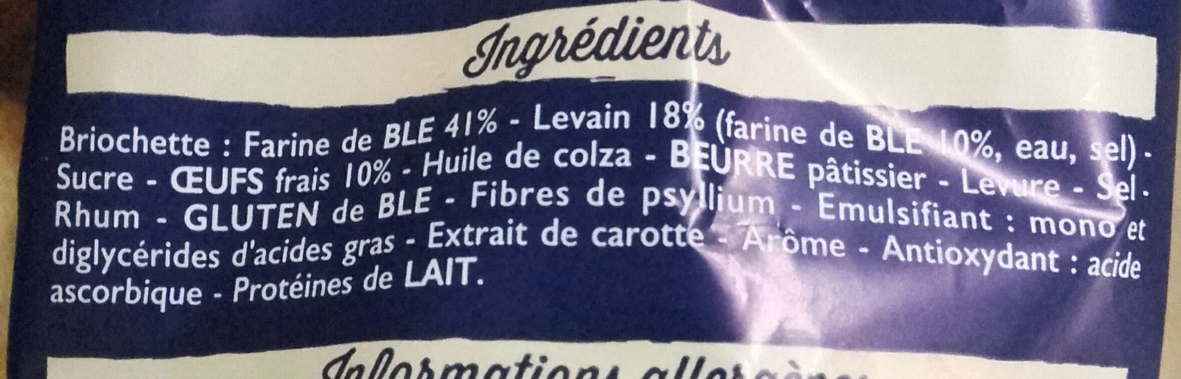 Pasquier Pasquier Briochettes x14 soit 640gr packshot