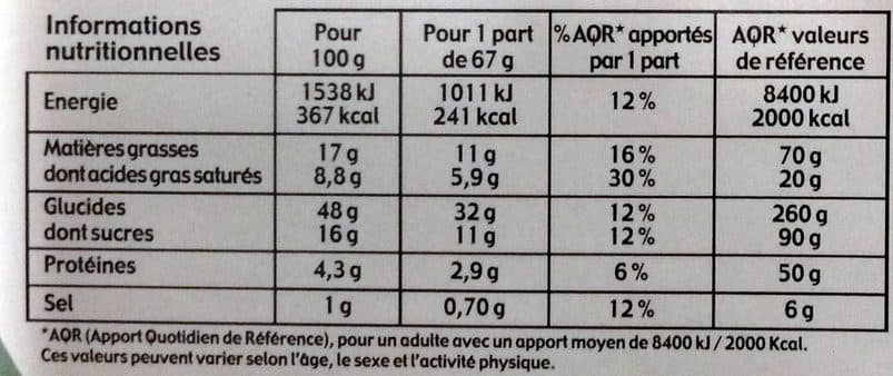 Sans marque Galettes des Rois à la Pomme packshot