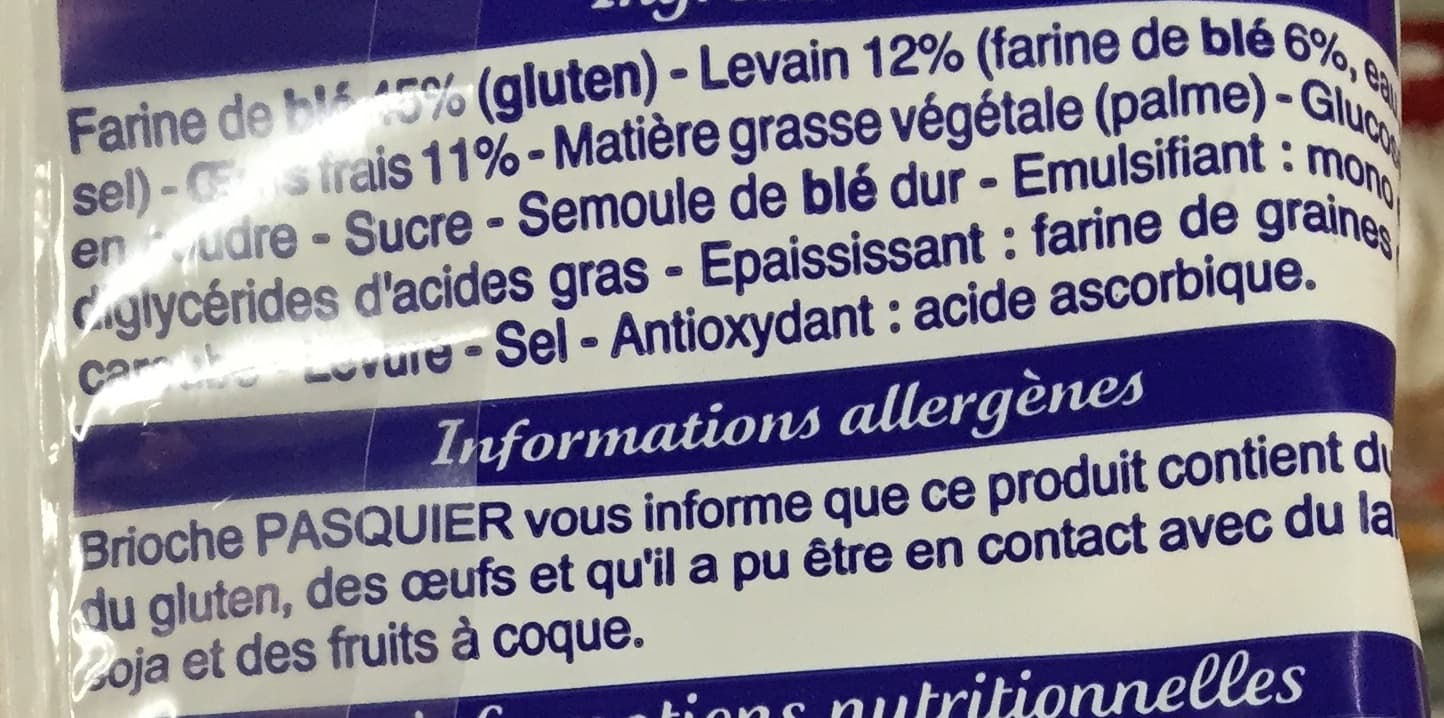 Brioche Pasquier 6 Muffins nature à toaster packshot