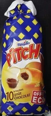 Brioche Pasquier 10 brioches goût chocolat packshot