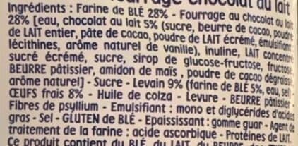 Pasquier 10 brioches au chocolat au lait packshot