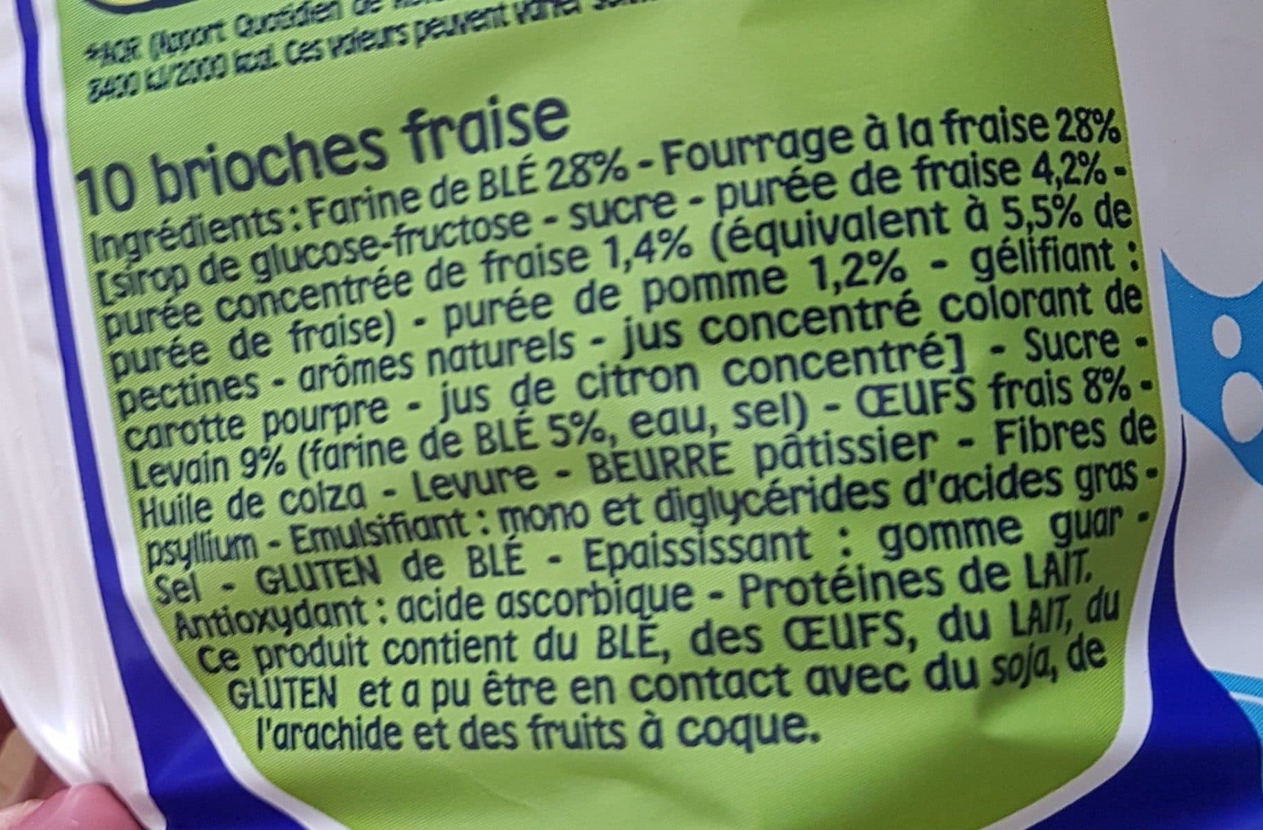 Pasquier Pitch a la confiture de fraise packshot