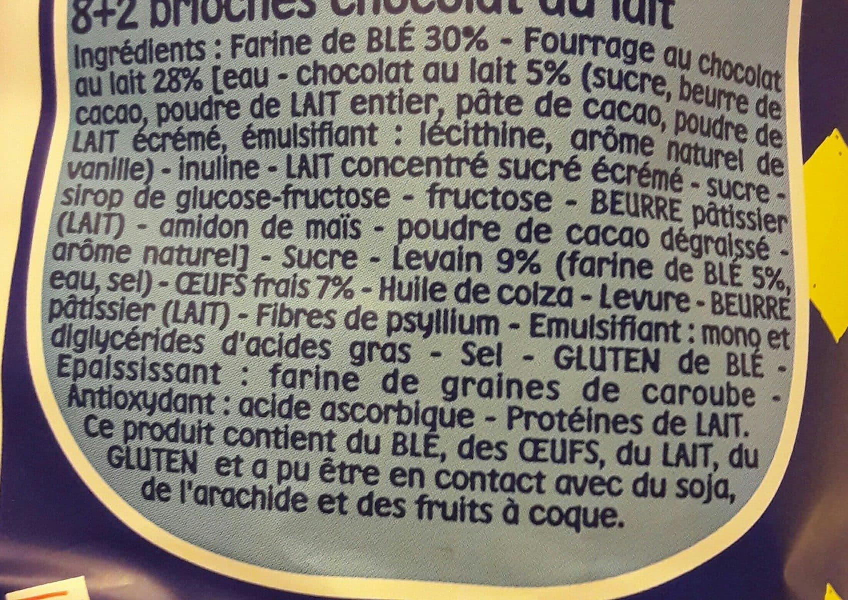 Open Food Facts Pitch fourrés au chocolat au lait packshot