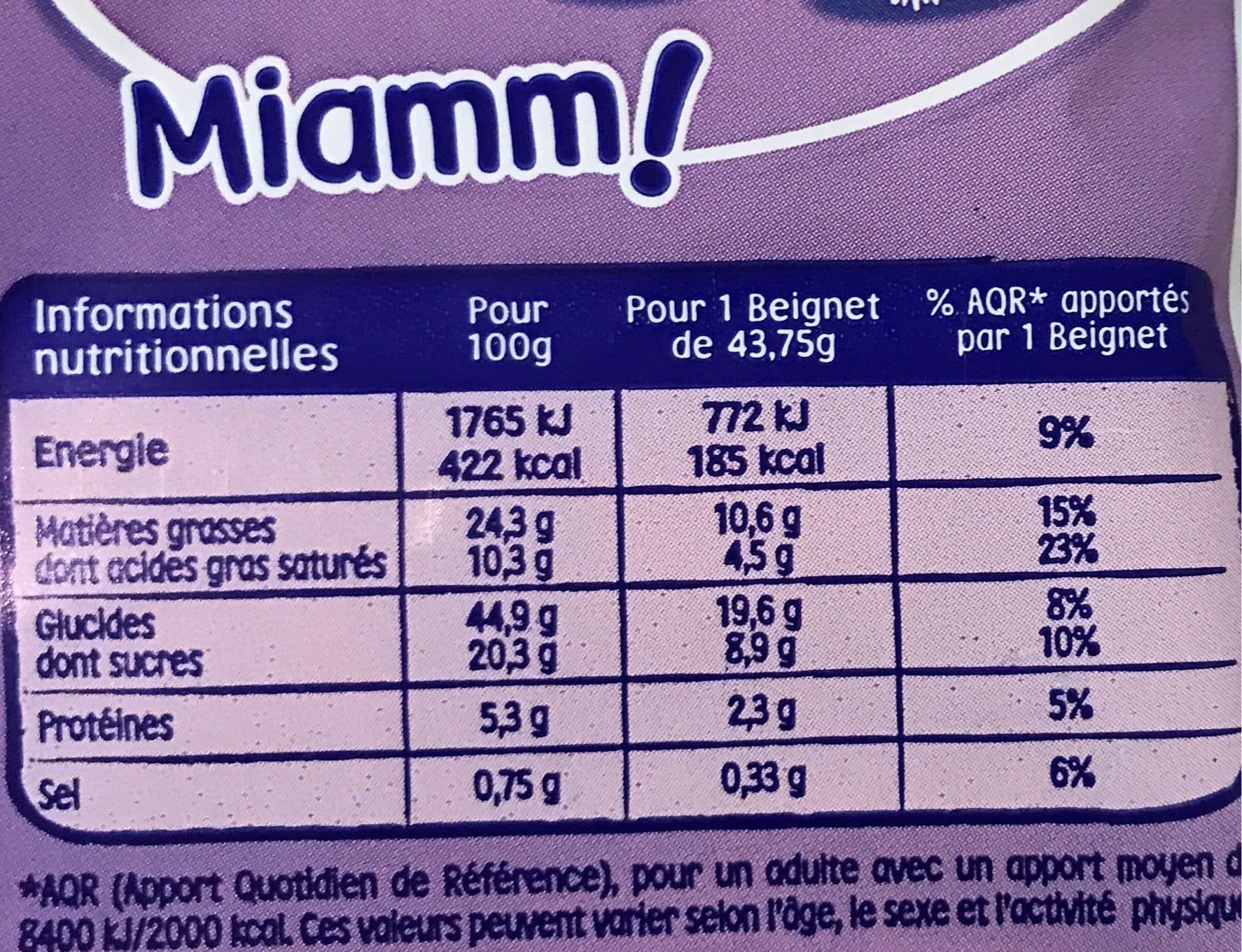 Pitch Pitch Beignets goût chocolat le paquet de 16 beignets 700 g packshot