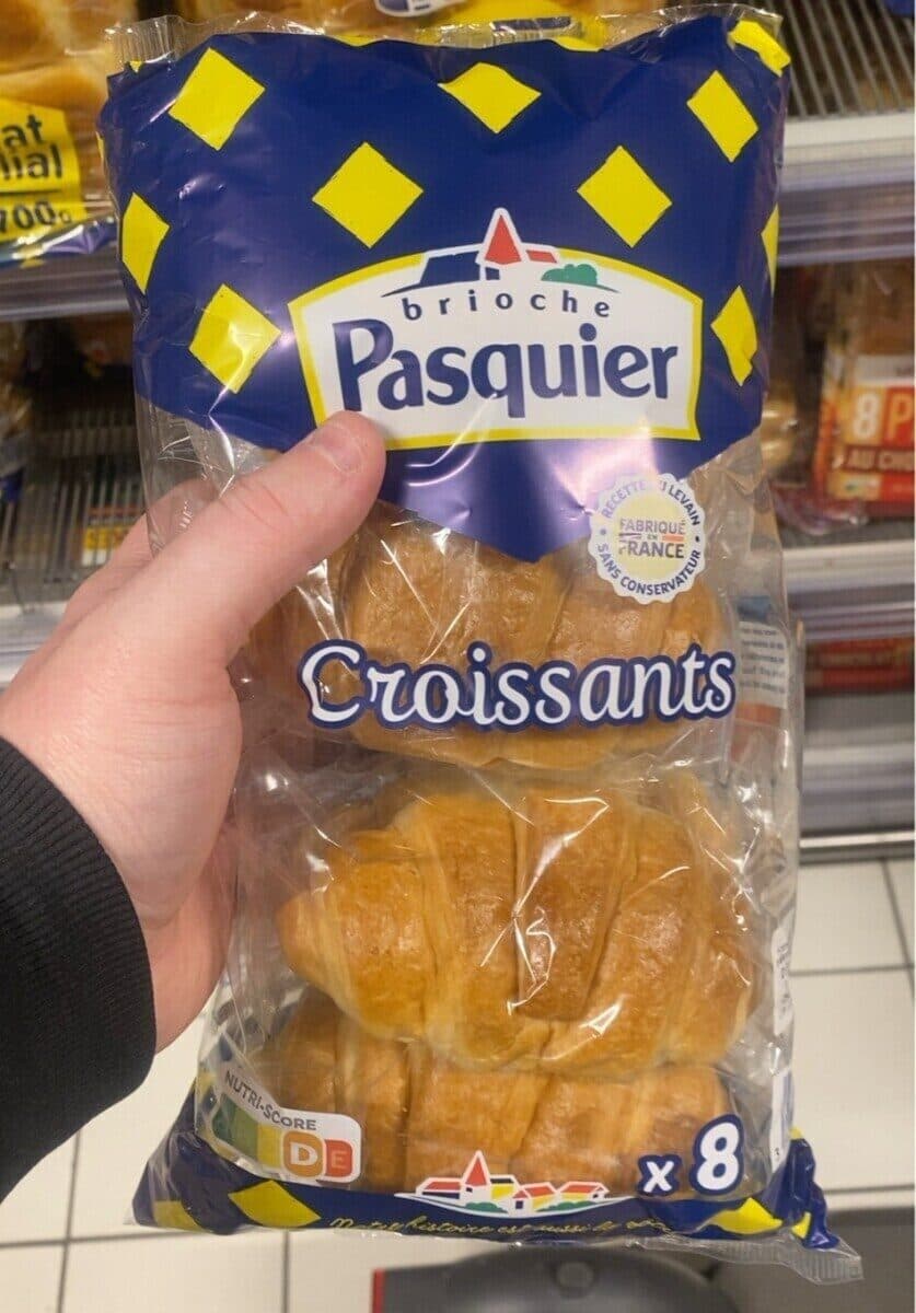 Brioches Pasquier Croissants au levain packshot