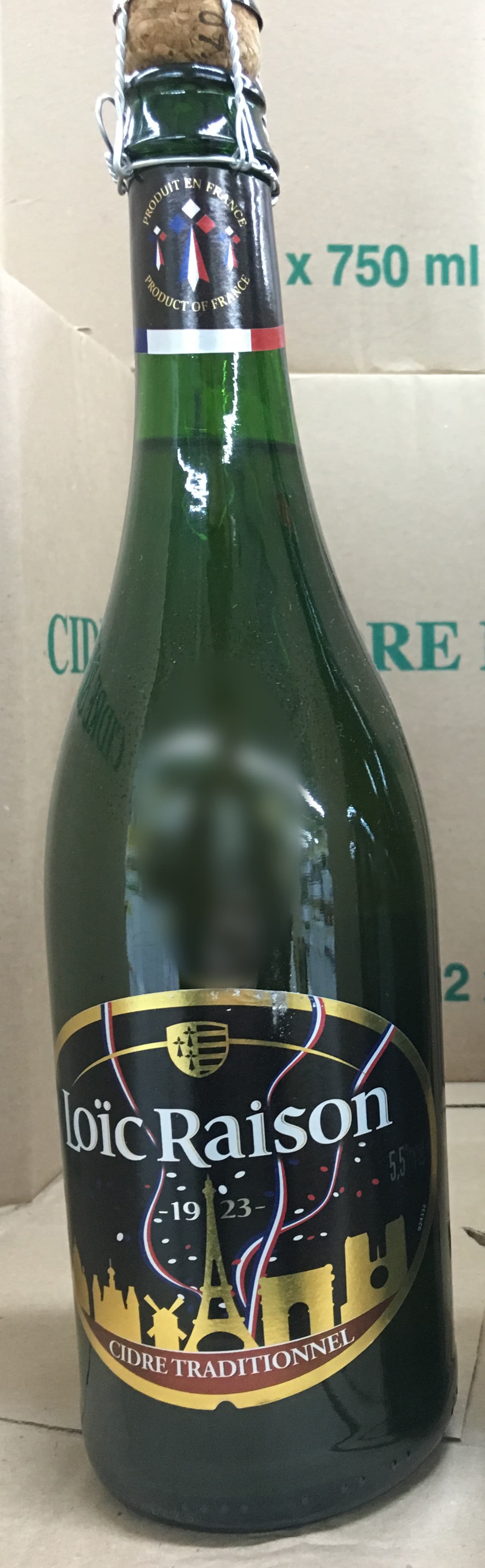 Loïc Raison Cidre Traditionnel packshot