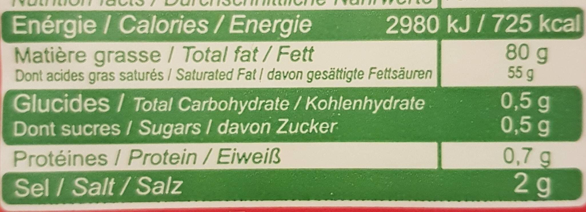 Laiterie le gall Beurre Demi-sel packshot