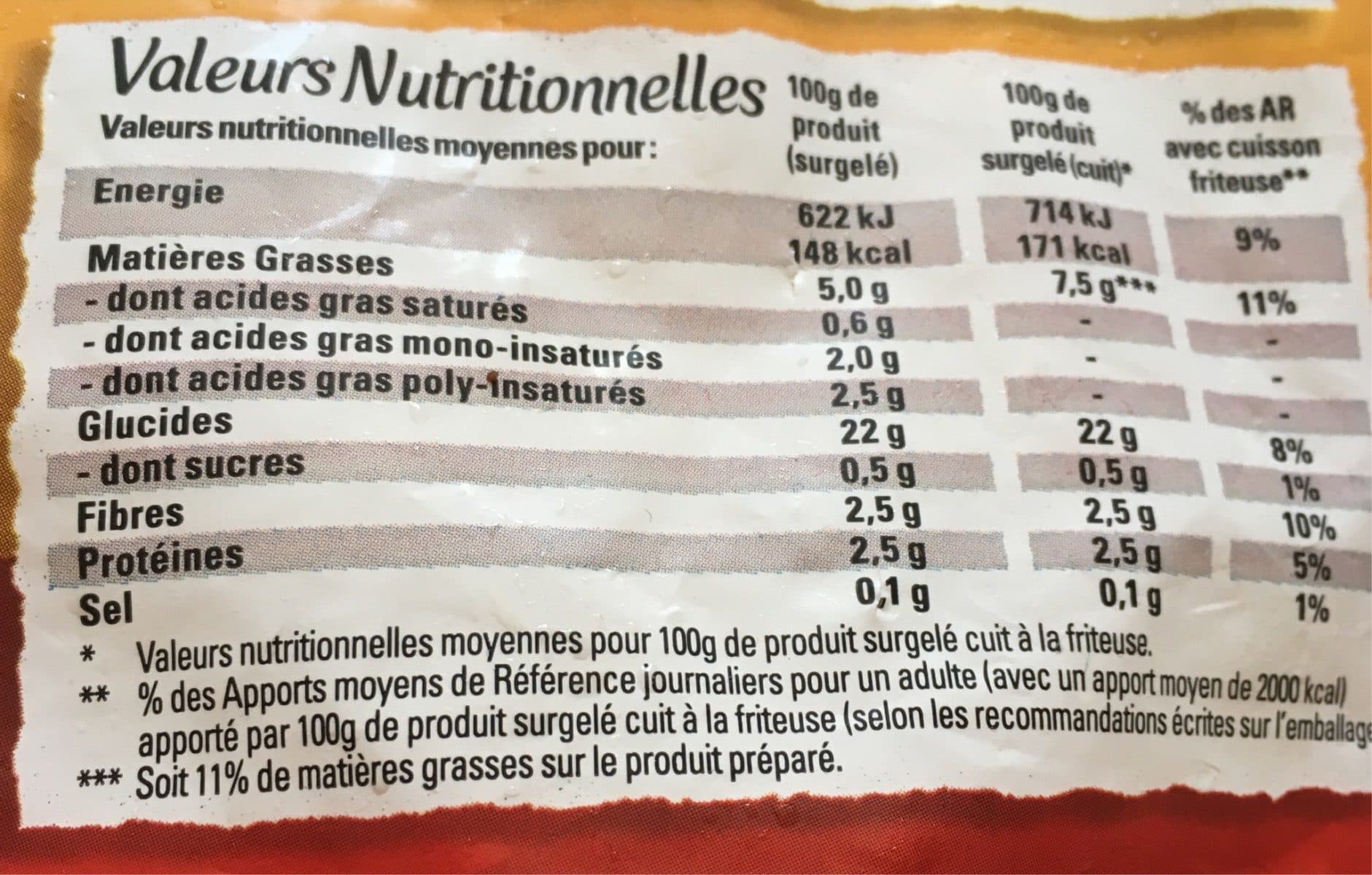 McCain Frites McCain Golden Allumettes 1kg 15% gratuit packshot
