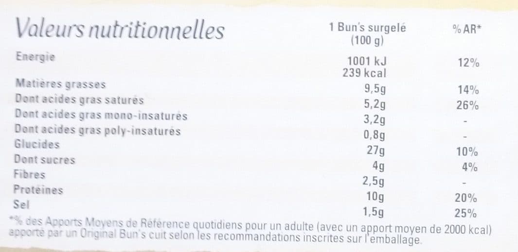 MC CAIN Original Bun's Bolognaise packshot