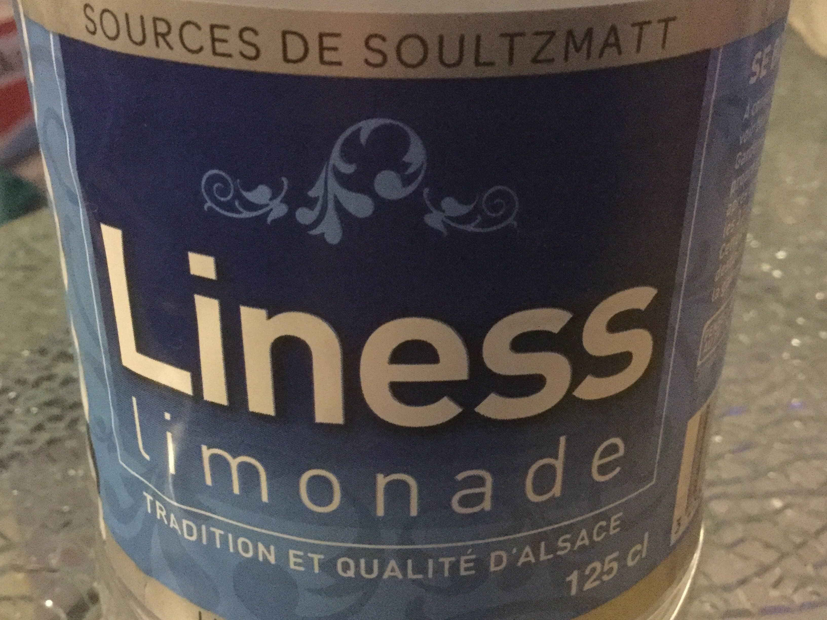 Liness Limonade 125 cl packshot