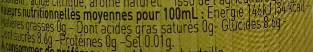 Liness Limonade bio packshot