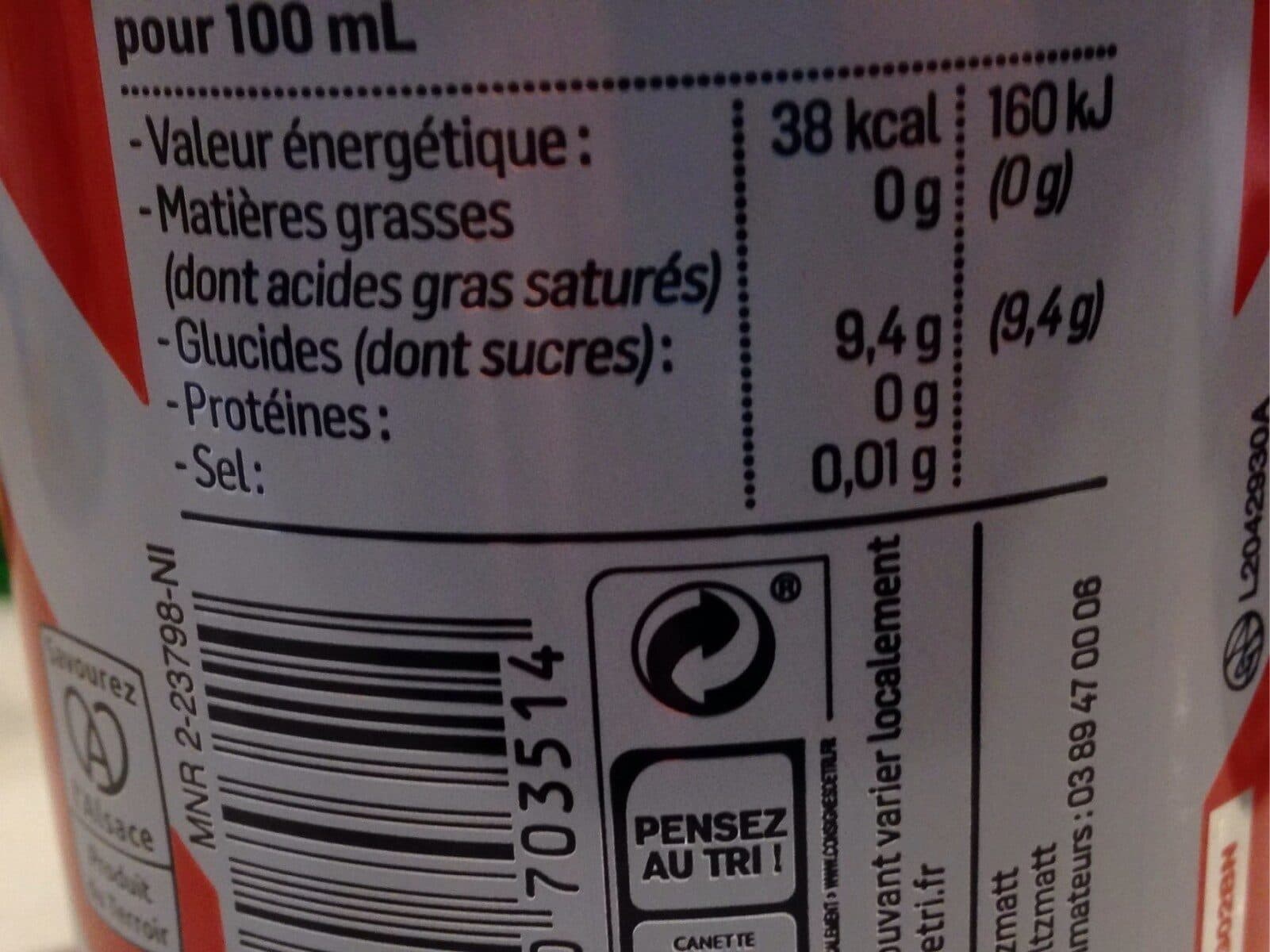Elsass Cola Elsass Cola packshot