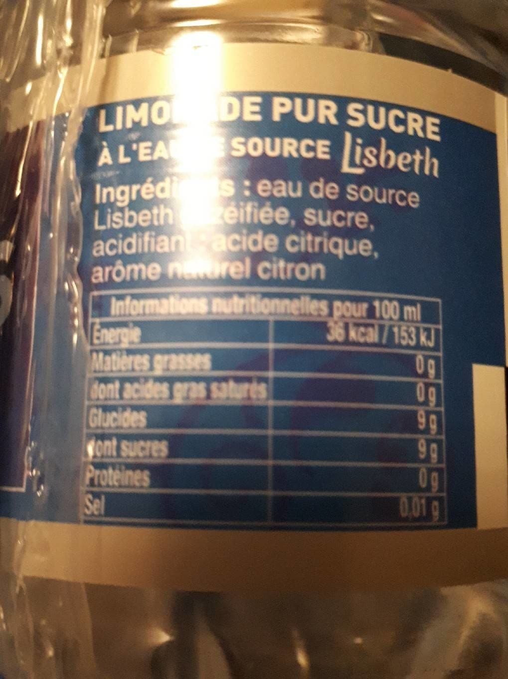 Lisbeth Limonade LINESS packshot