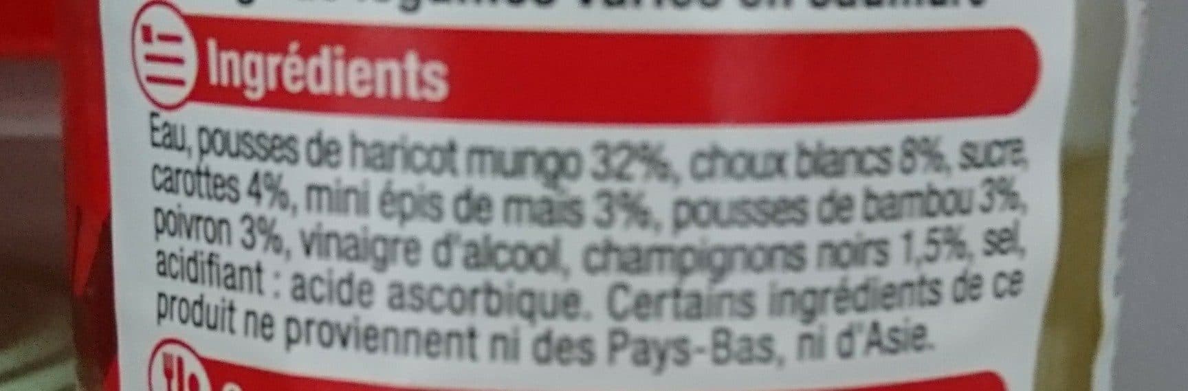 U Salade chinoise packshot