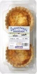 Coudène Coudene, Tartes a la brandade, la barquette de 2 packshot