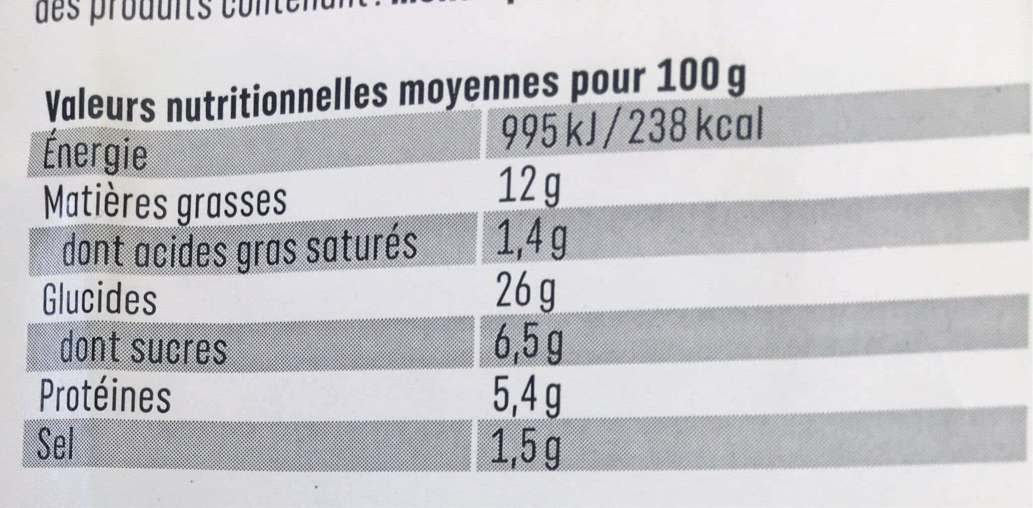 Coudene Coudène, Pissaladières, les 4 tartelettes 440 g packshot