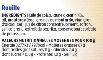 Coudène Rouille à la sétoise packshot