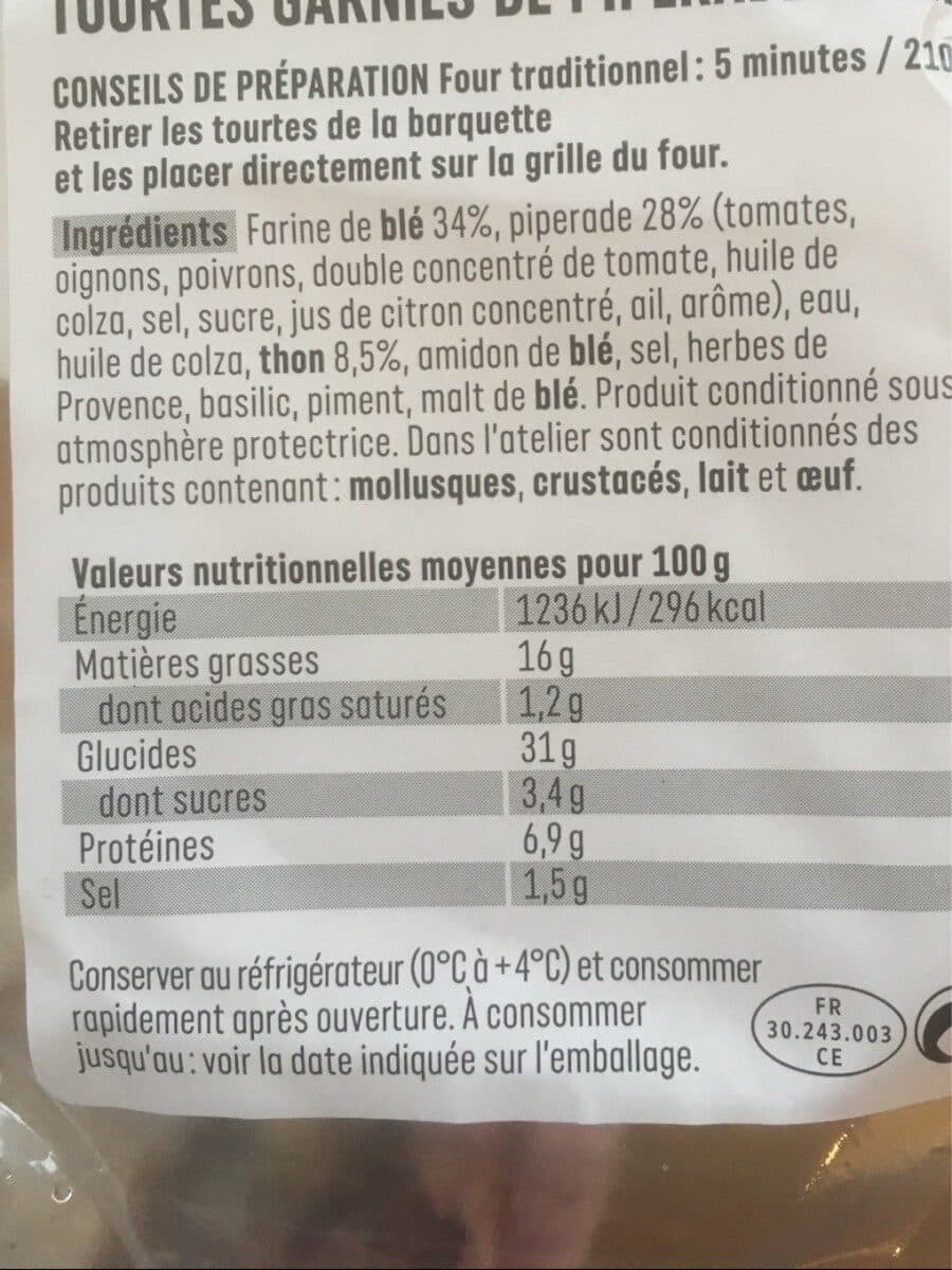 Maison Coudene Tourtes basquaises packshot