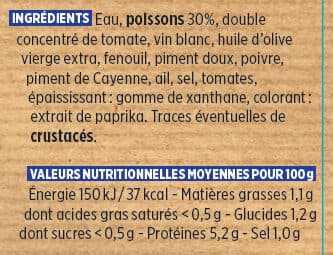 Coudène Soupe de poissons du pêcheur Coudène packshot