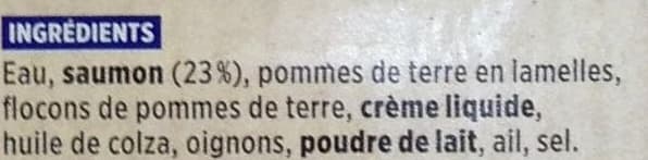 Coudène Parmentier de saumon packshot