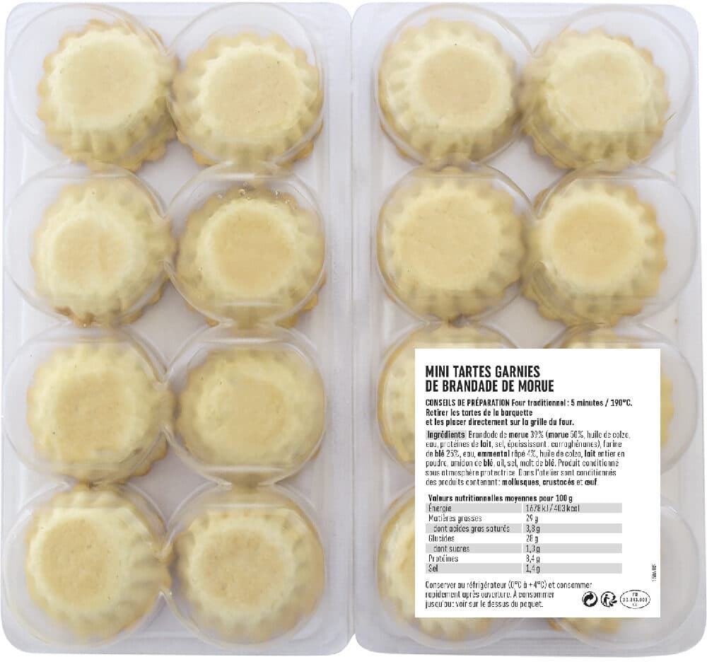 Coudène Brandade apéro Coudène packshot