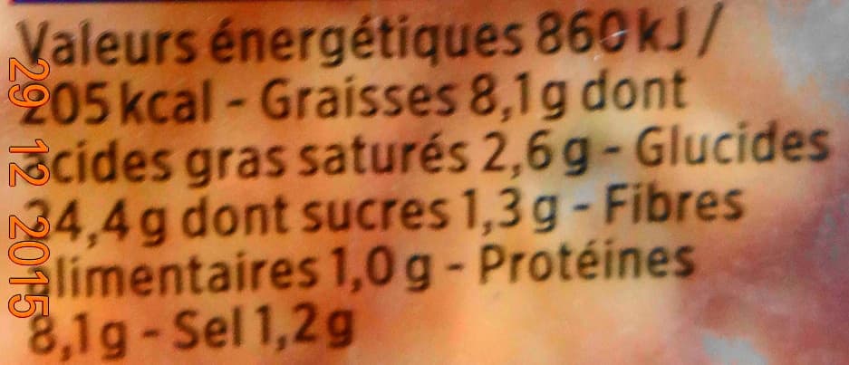 Codène Tartes St Jacques packshot