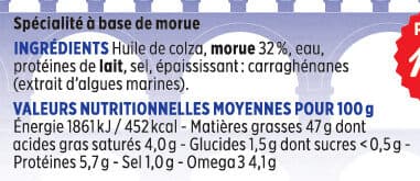 Coudène Brandade de morue Coudène packshot