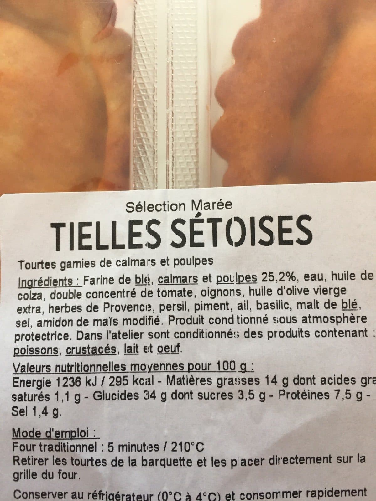 Sélection marée Tielles Sétoises packshot