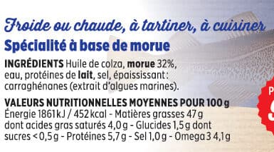 Coudène Brandade de morue Coudène packshot